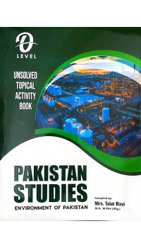 O/L Environment of Pakistan - Geography (Activity Book - Unsolved Topical) (J07-J24)